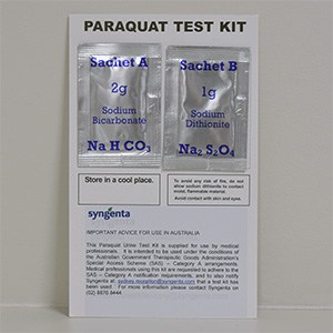 Paraquat detection kit