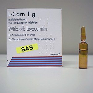 L-Carnitine Injection (Levocarnitine IV)